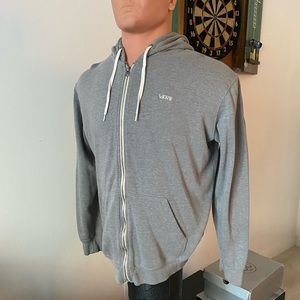 Vans Grey Zip-up Hoodie